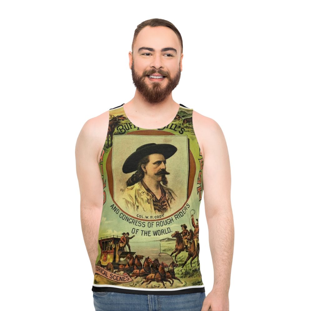 Buffalo Bill Wild West Show Unisex Tank Top