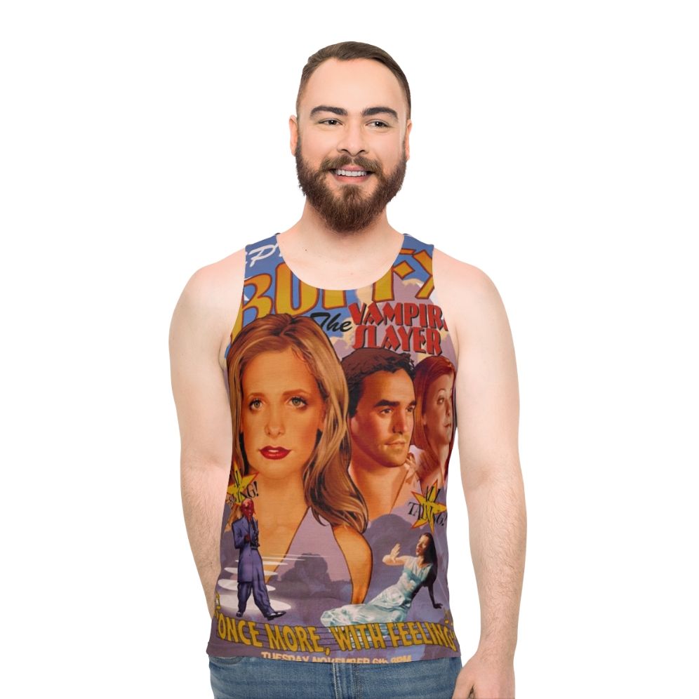 Buffy the Vampire Slayer "Once More With Feeling" unisex tank top