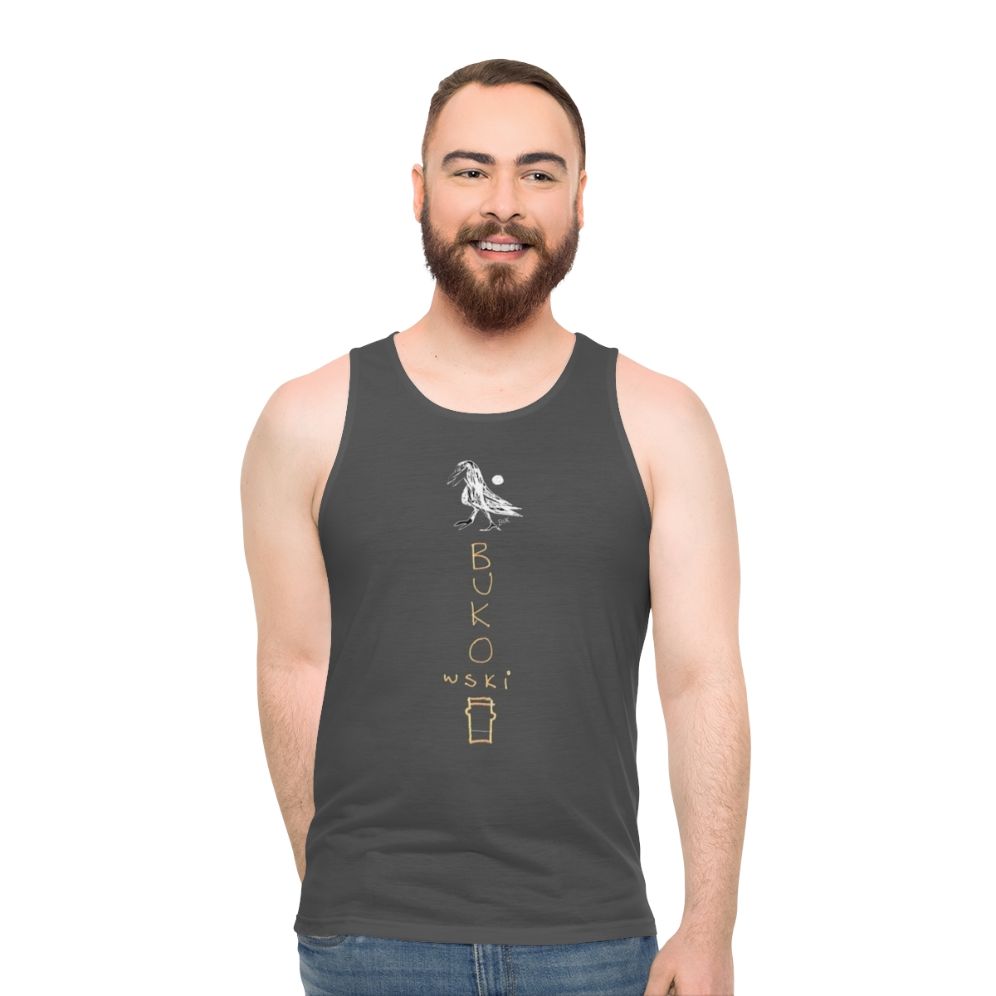 Bukowski Sketch Unisex Tank Top