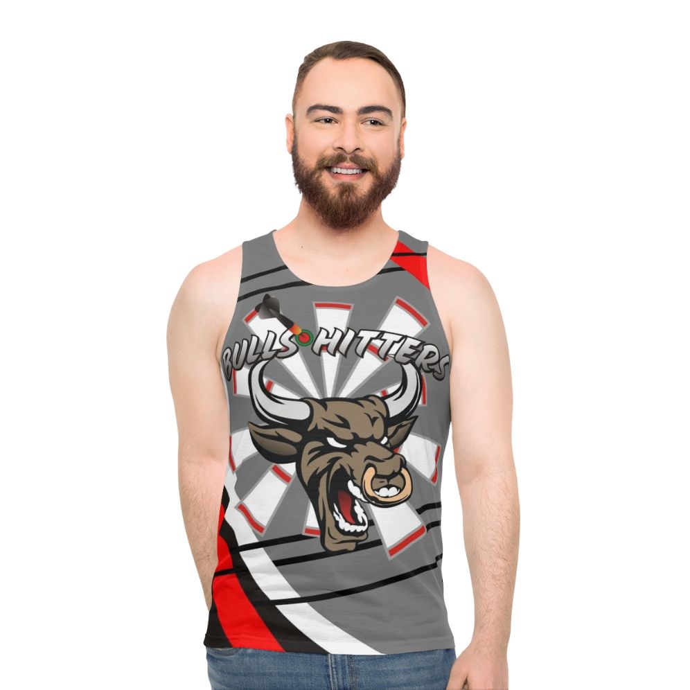 Bull Hitters Darts Team Unisex Tank Top