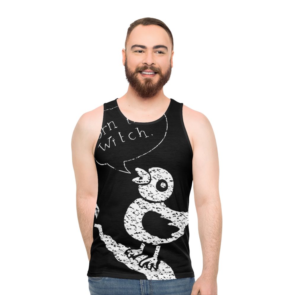 Radiohead "Burn The Witch" Unisex White Tank Top