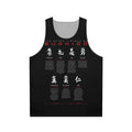 Bushido Code unisex black tank top