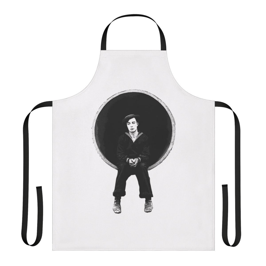 Buster Keaton inspired apron featuring the classic film "The Navigator"
