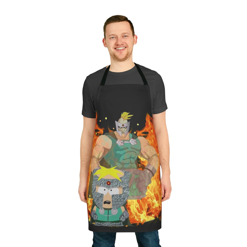 South Park Butters as Professor Chaos superhero villain themed apron