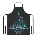 Buzz Tron inspired retro-style apron featuring a pop culture mashup design