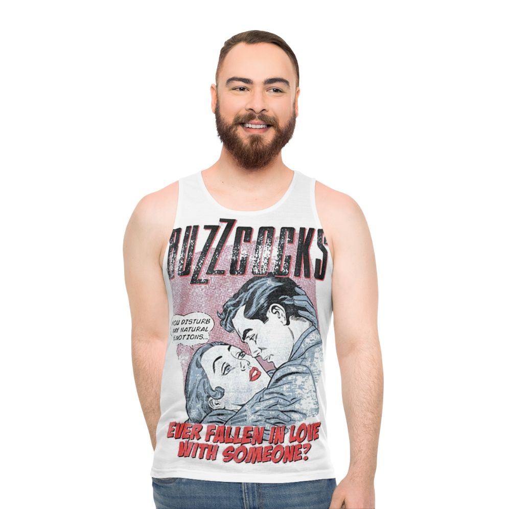 Buzzcocks Unisex Retro 70s Punk Rock Tank Top