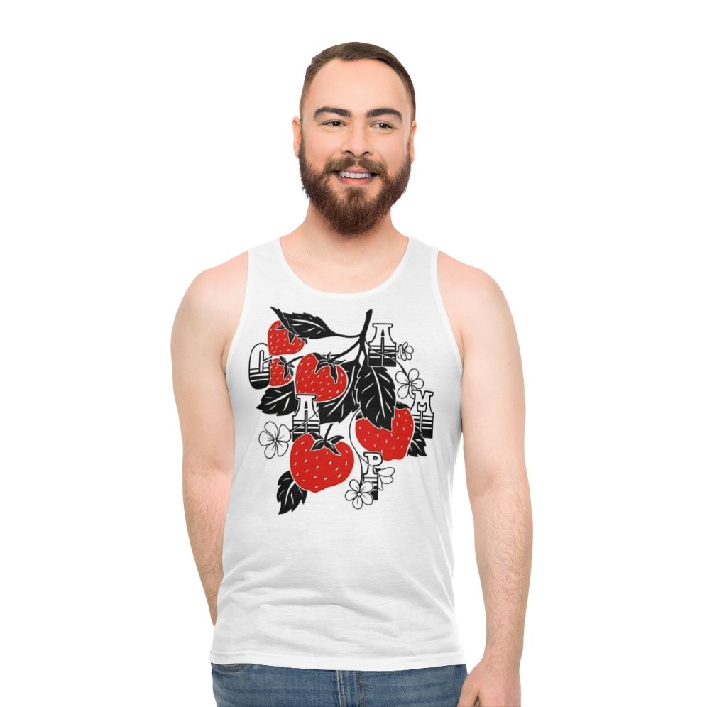 Caamp Strawberry Unisex Tank Top
