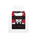Cable inspired unisex metallic marvel tank top