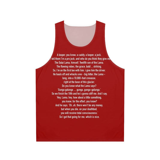 Caddyshack Gunga Galunga Unisex Tank Top