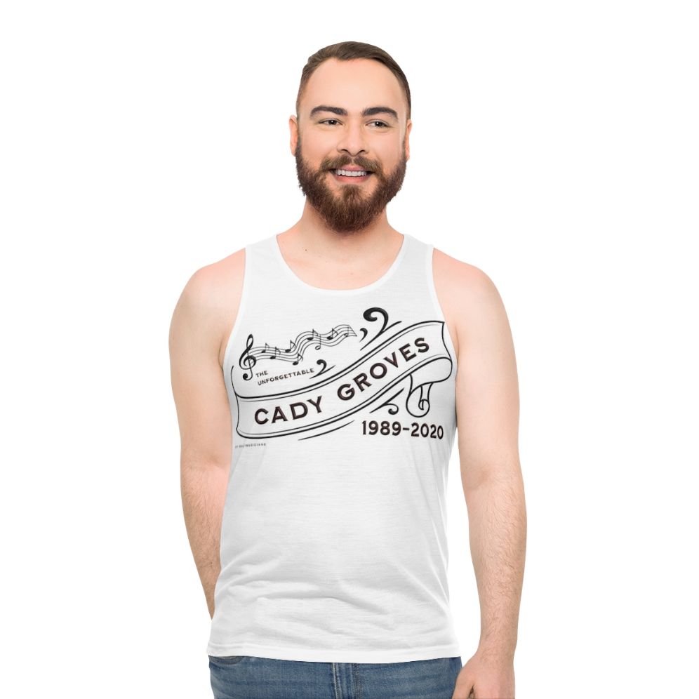 Cady Groves Unisex Music Fan Tank Top