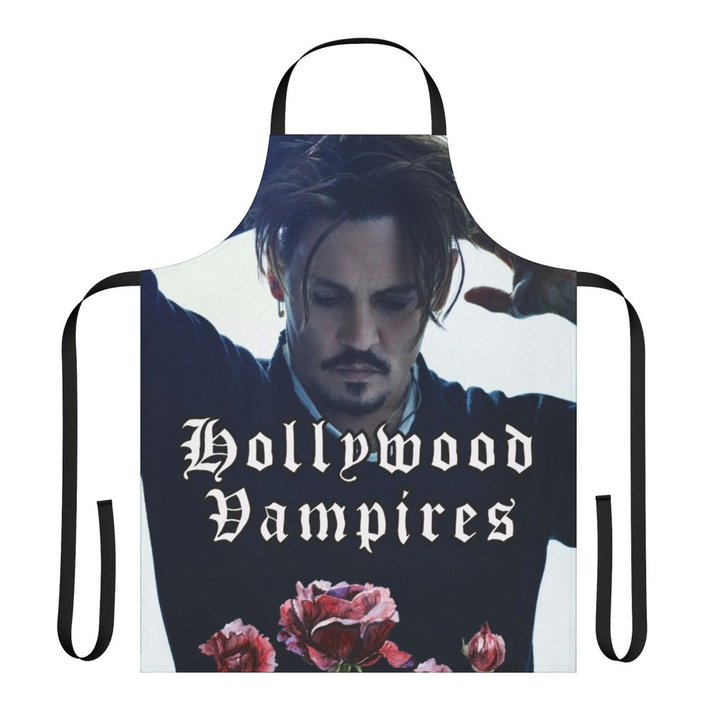 Cahpeko apron featuring a dark, vampiric design for horror fans