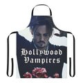 Cahpeko apron featuring a dark, vampiric design for horror fans