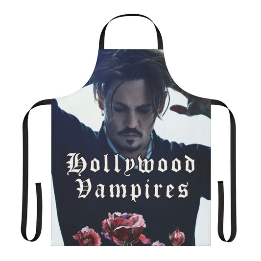 Cahpeko apron featuring a dark, vampiric design for horror fans