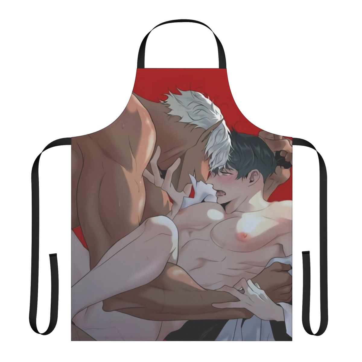 Cain and Gyeong BL-inspired apron with a cute, fantasy-themed design