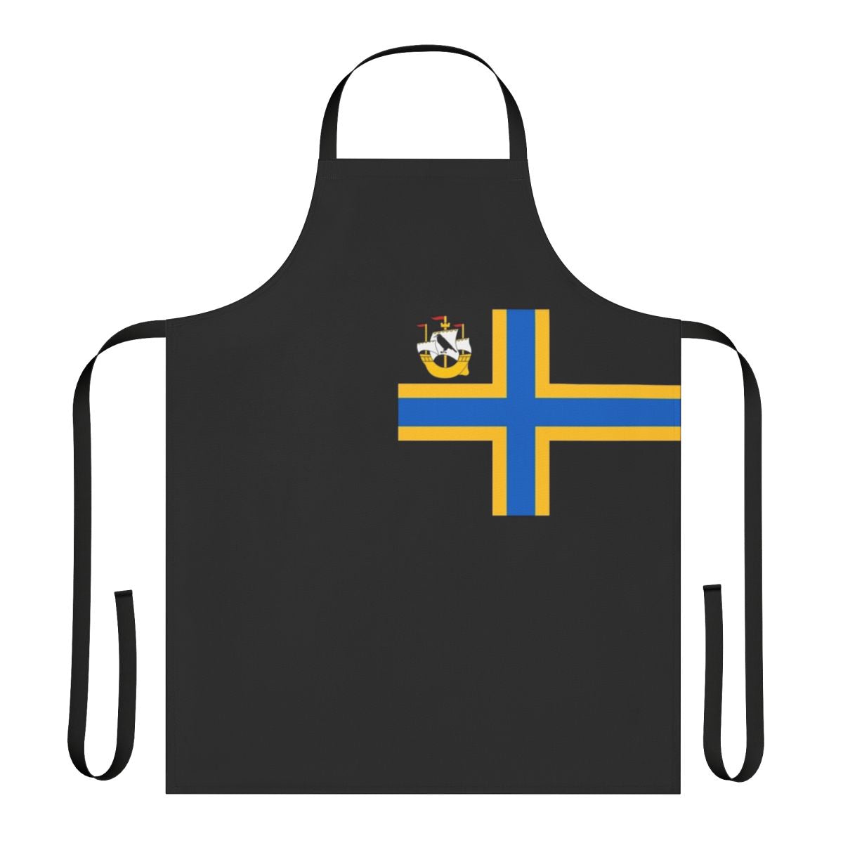 Apron featuring the flag of Caithness, a historic county in northern Scotland