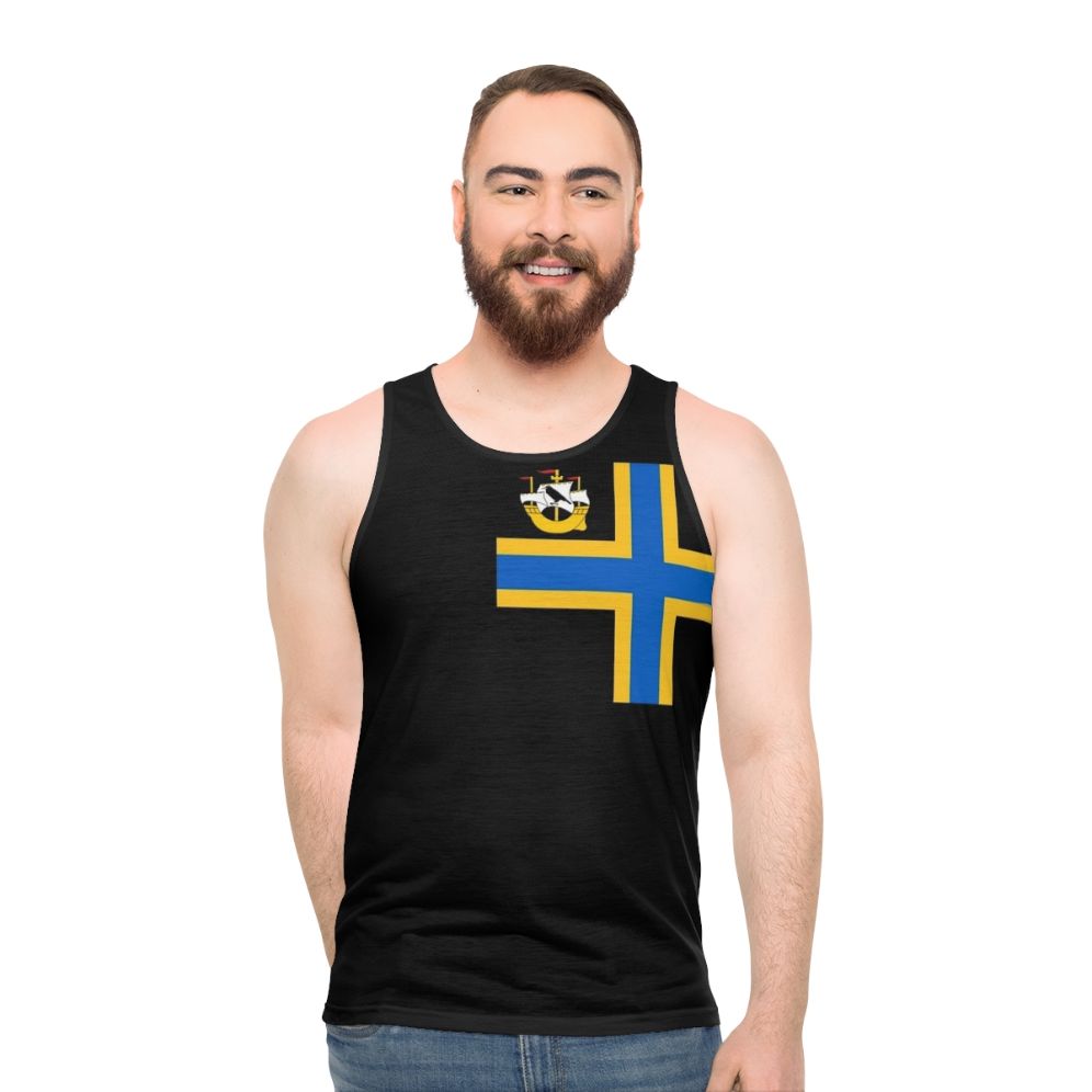 Caithness Scottish Flag Unisex Tank Top