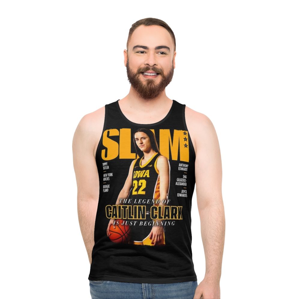 Caitlin Clark WNBA Basketball Women's Slam Mag Tank Top