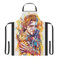 Caleb Widogast-themed apron with fantasy elements for critical role fans