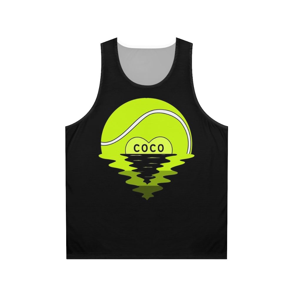 Unisex "Call Me Coco Gauff" Tank Top by Team Coco