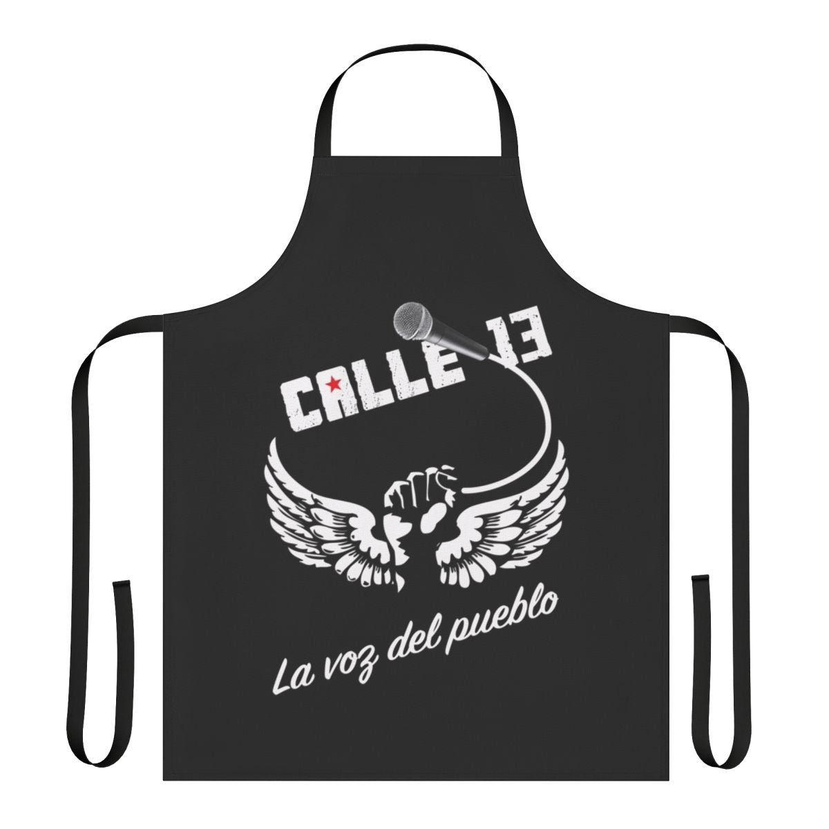 Calle 13 Inspired Apron - Celebrate Puerto Rican Culture