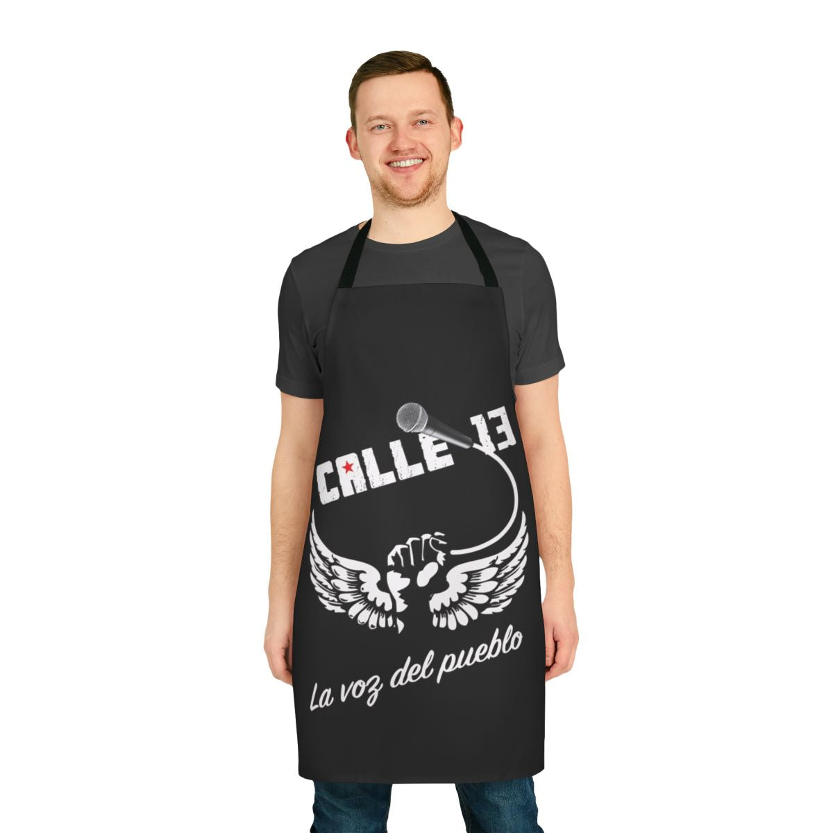 Calle 13 Inspired Apron - Celebrate Puerto Rican Culture