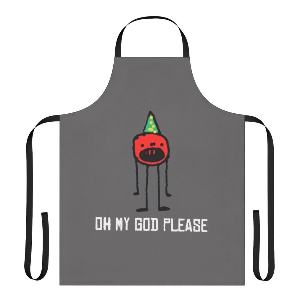 Callmecarson inspired funny gaming apron with ironic design