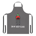 Callmecarson inspired funny gaming apron with ironic design