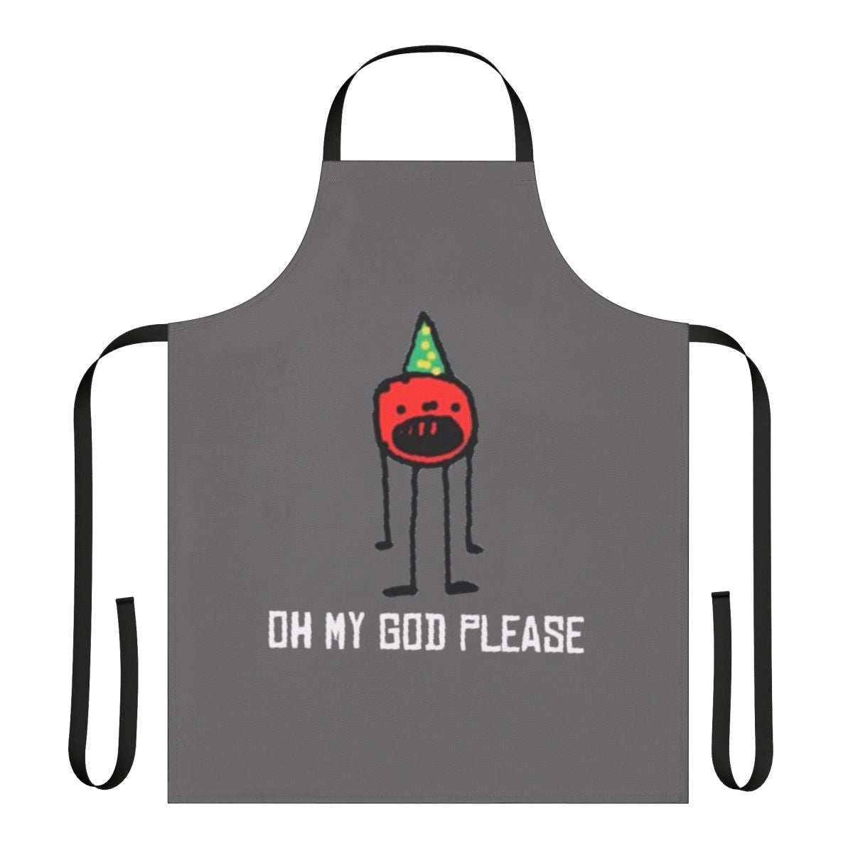 Callmecarson inspired funny gaming apron with ironic design