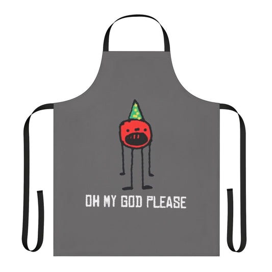 Callmecarson inspired funny gaming apron with ironic design