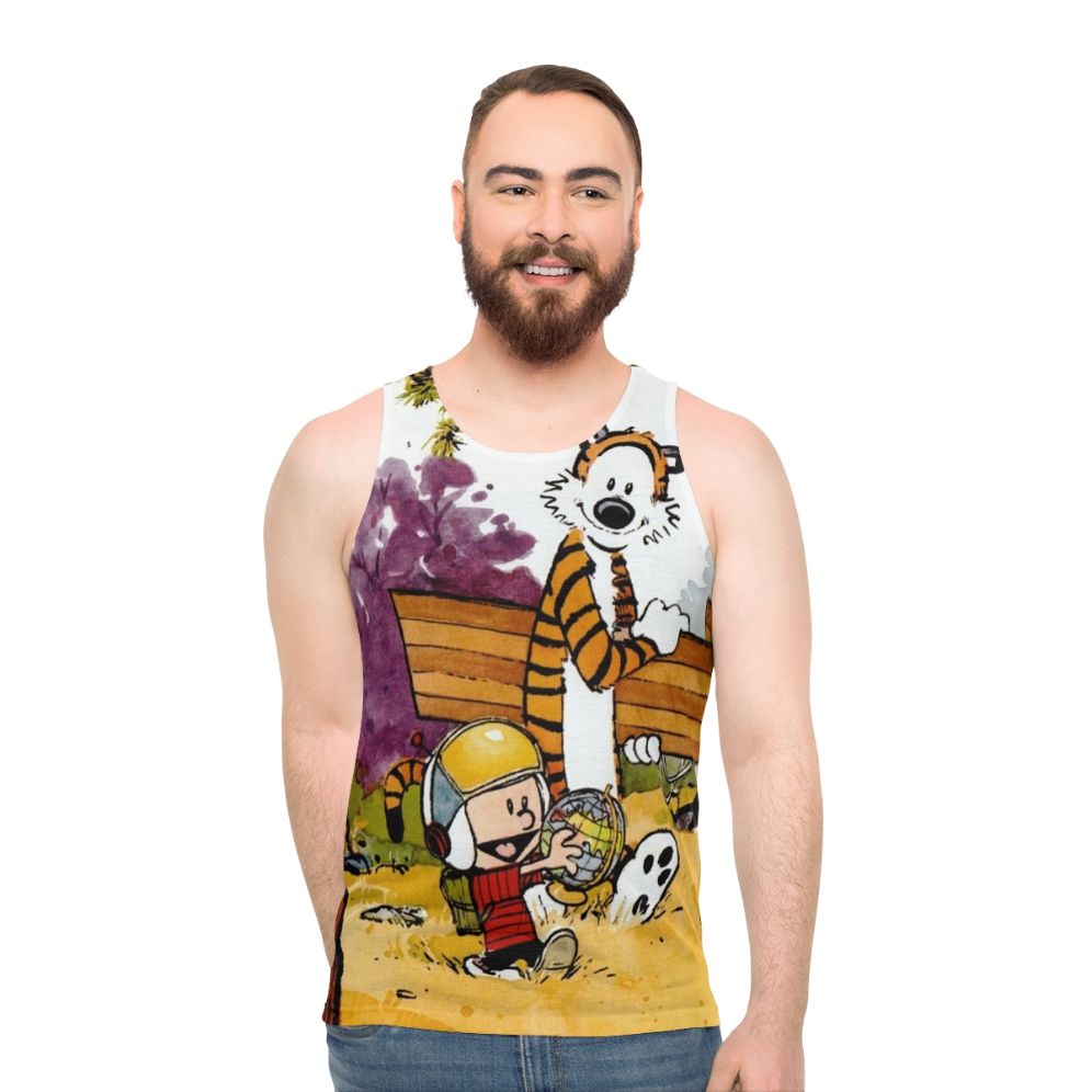 Calvin and Hobbes Unisex Graphic Tank Top