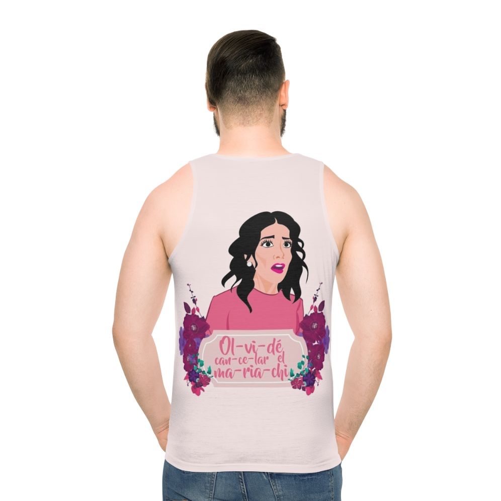 "Cancel The Mariachi" Unisex Netflix Series The House of Flowers Tank Top