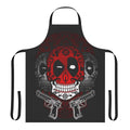 Candy Pool Novelty Apron featuring skulls and Day of the Dead design