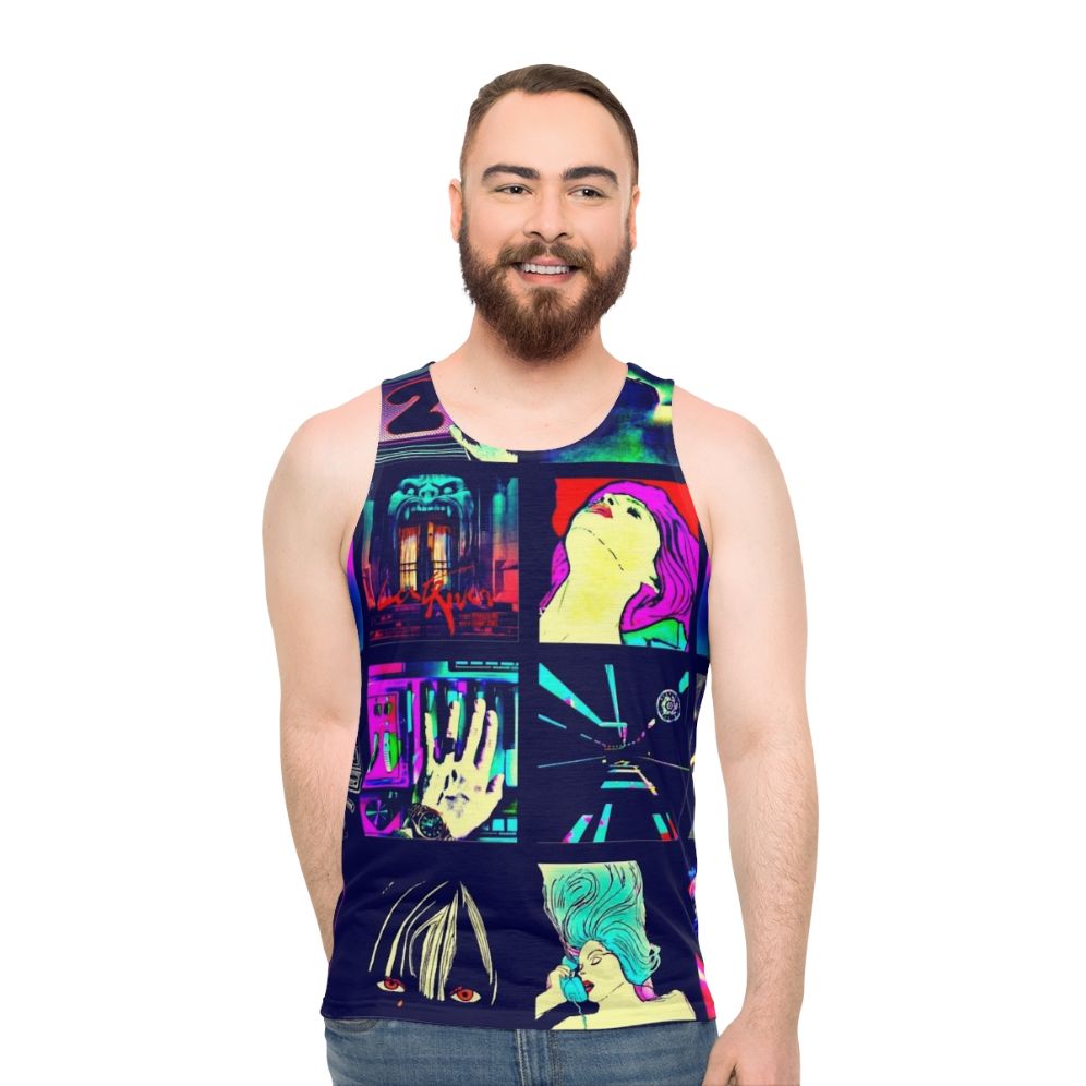 Candy V Chromatics Unisex Electro Pop Tank Top