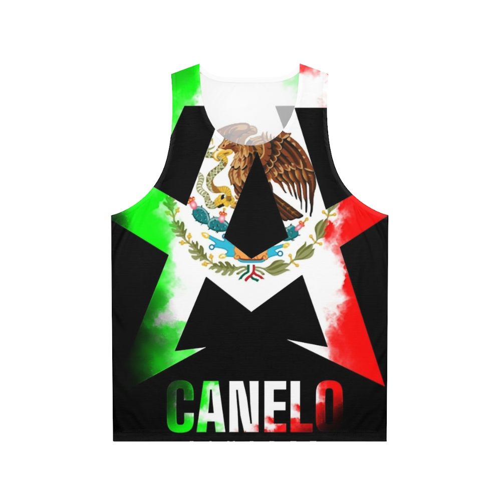 Canelo Alvarez Mexican boxing champion unisex tank top