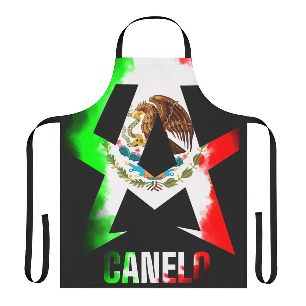 Canelo Alvarez-inspired apron with boxing-themed design