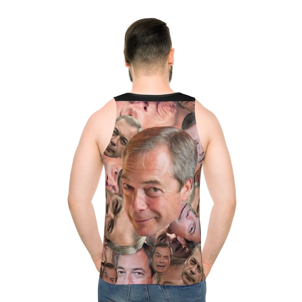 "Can't Barrage the Farage" Unisex Brexit Tank Top