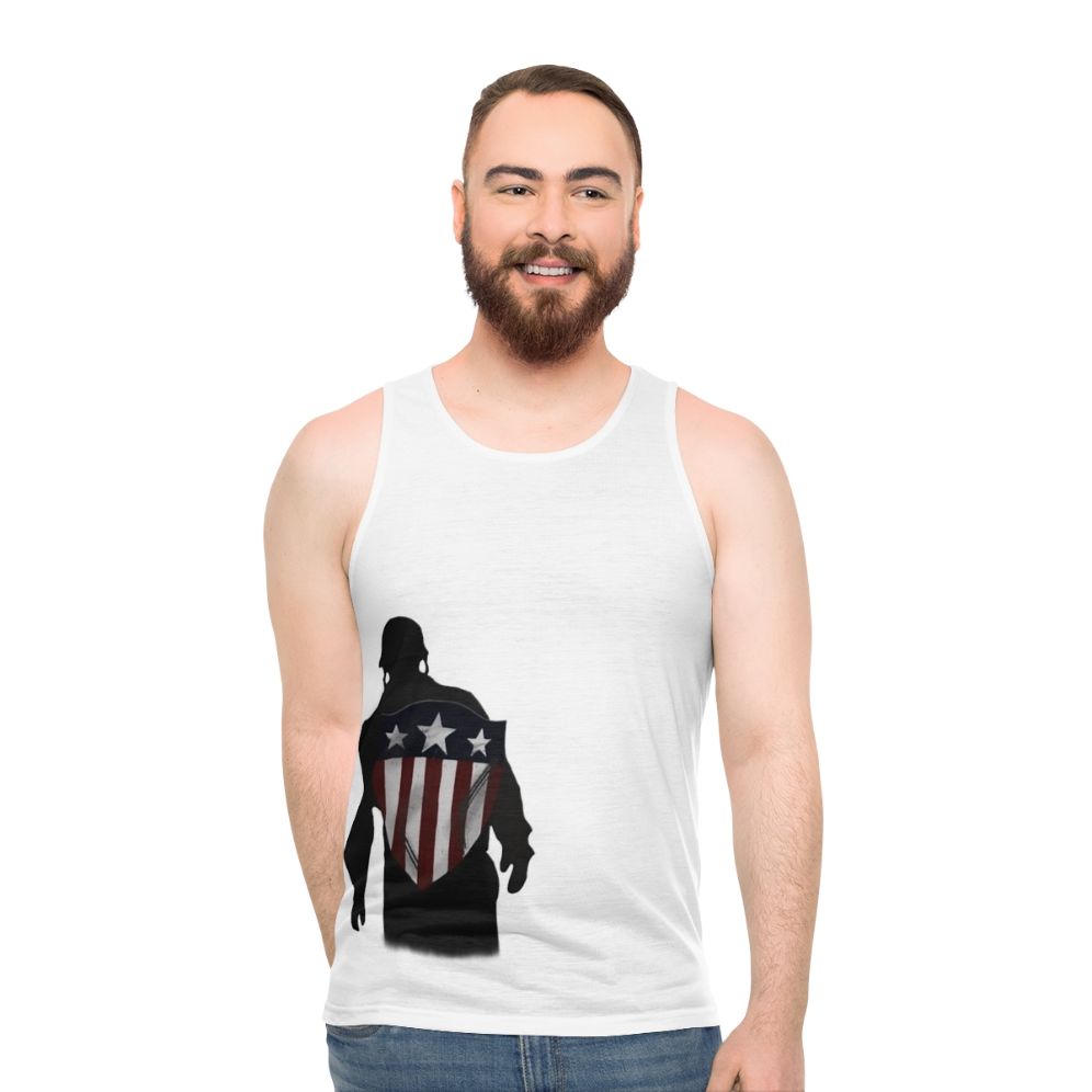 Captain America "I Can Do This All Day" unisex tank top