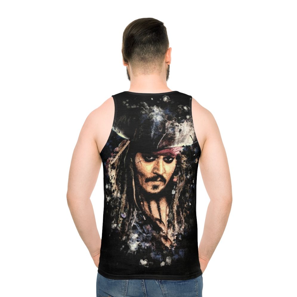 Captain Jack Sparrow grunge pirate portrait