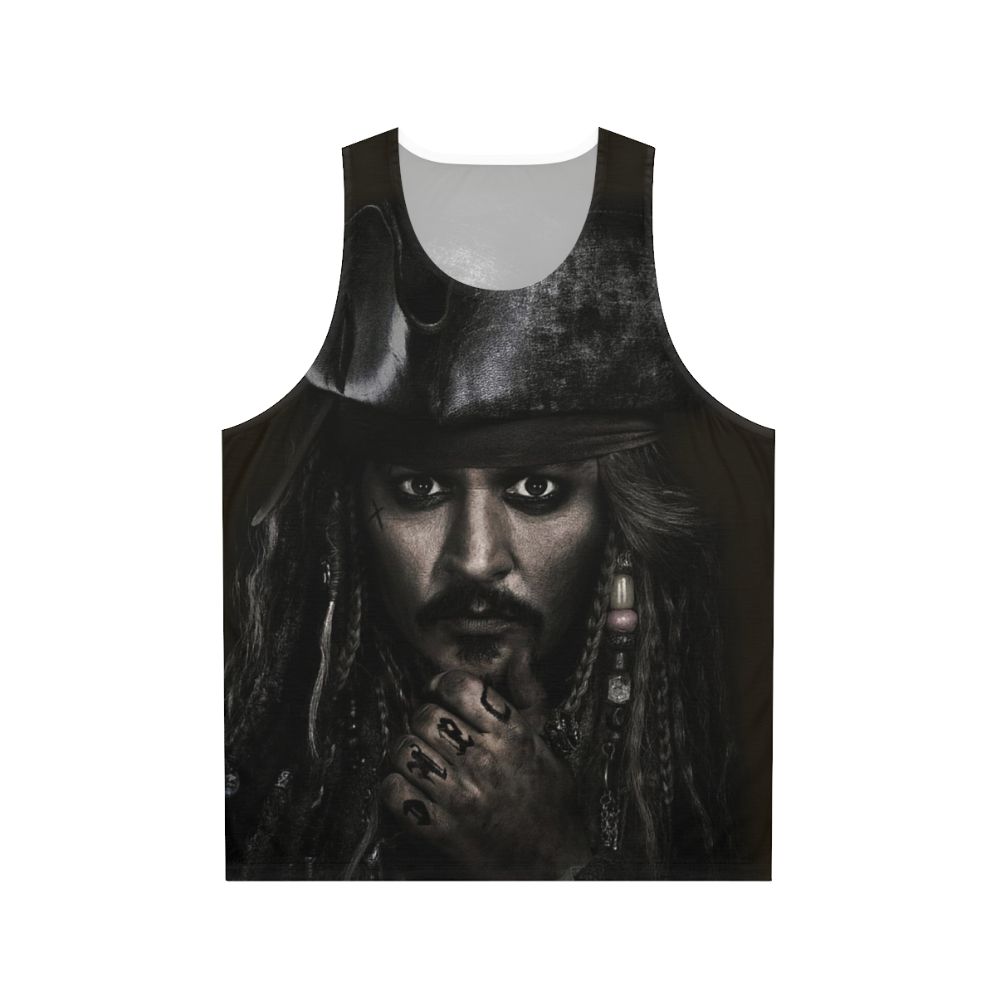Captain Jack Sparrow Unisex Tank Top