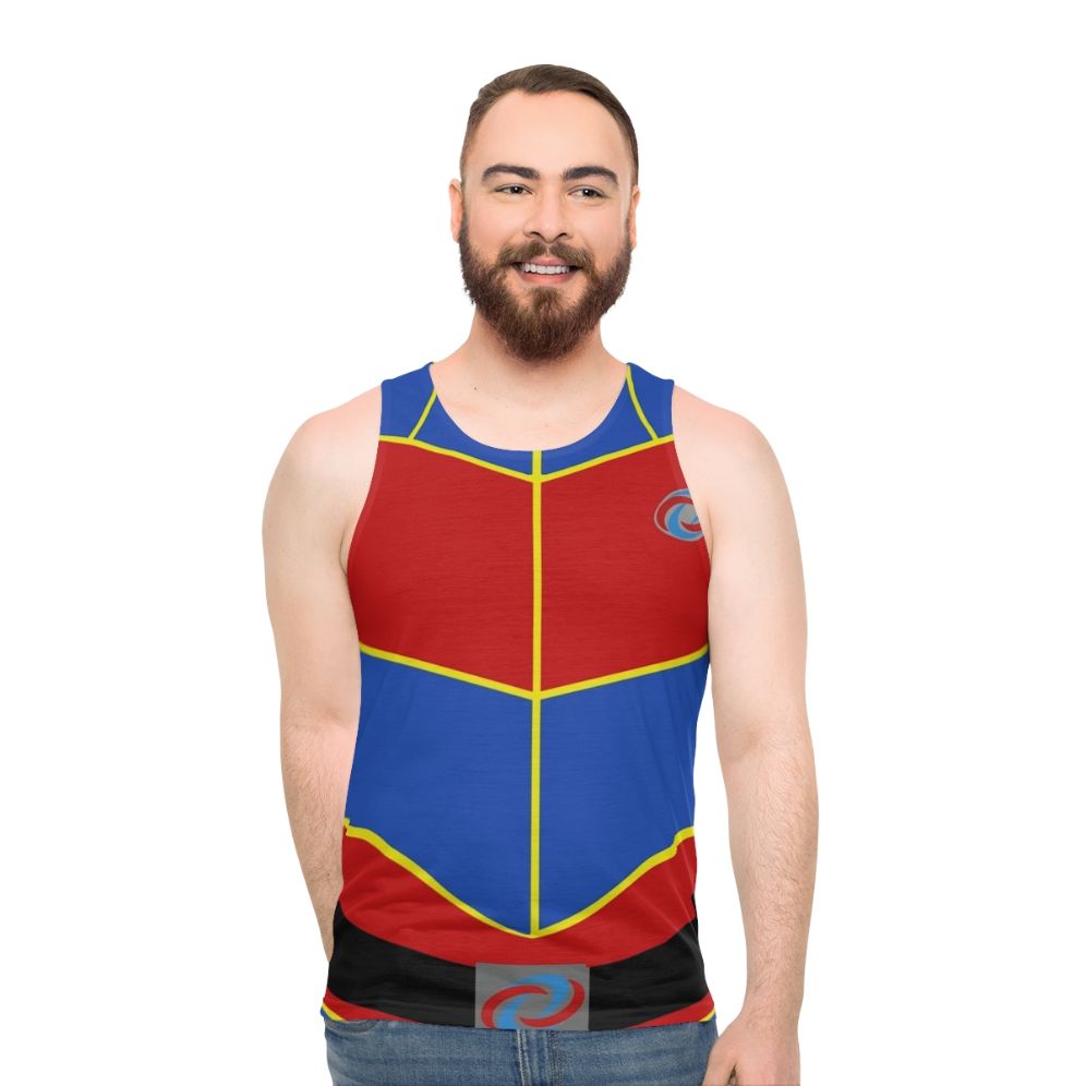 Captain Man unisex tank top