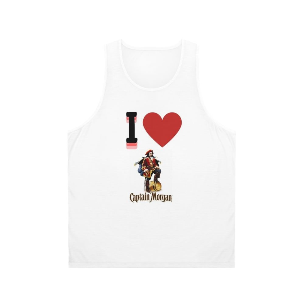 Unisex "I Love Captain Morgan" Tank Top