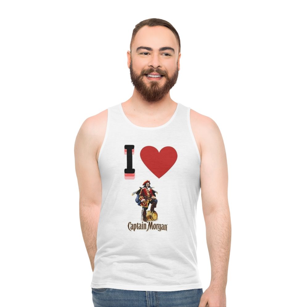 Unisex "I Love Captain Morgan" Tank Top