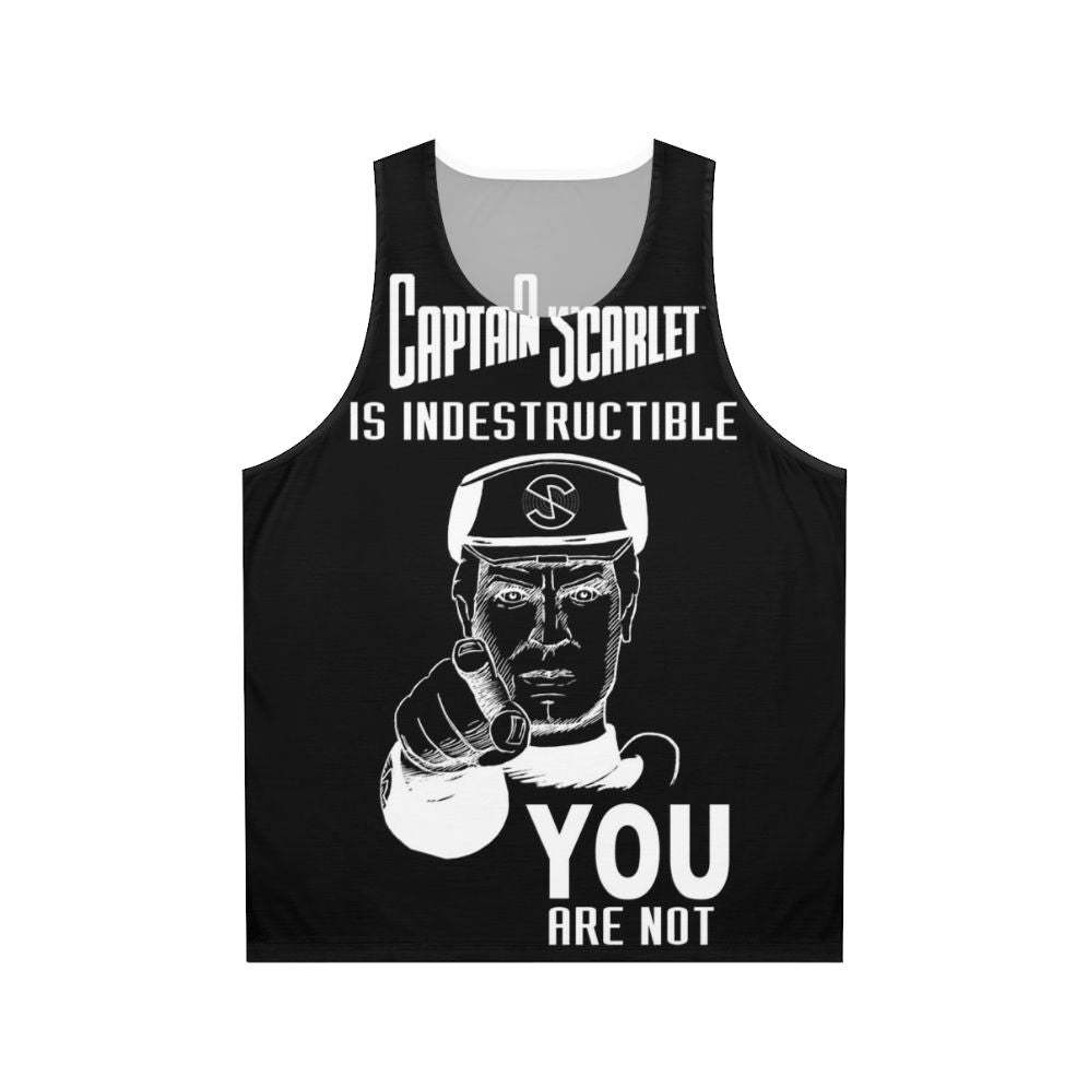 Captain Scarlet Supermarionation Unisex Tank Top