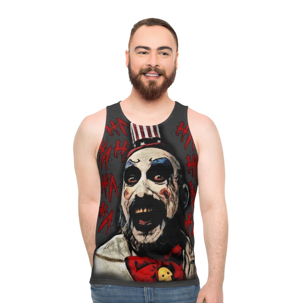 Captain Spaulding Unisex Horror Tank Top