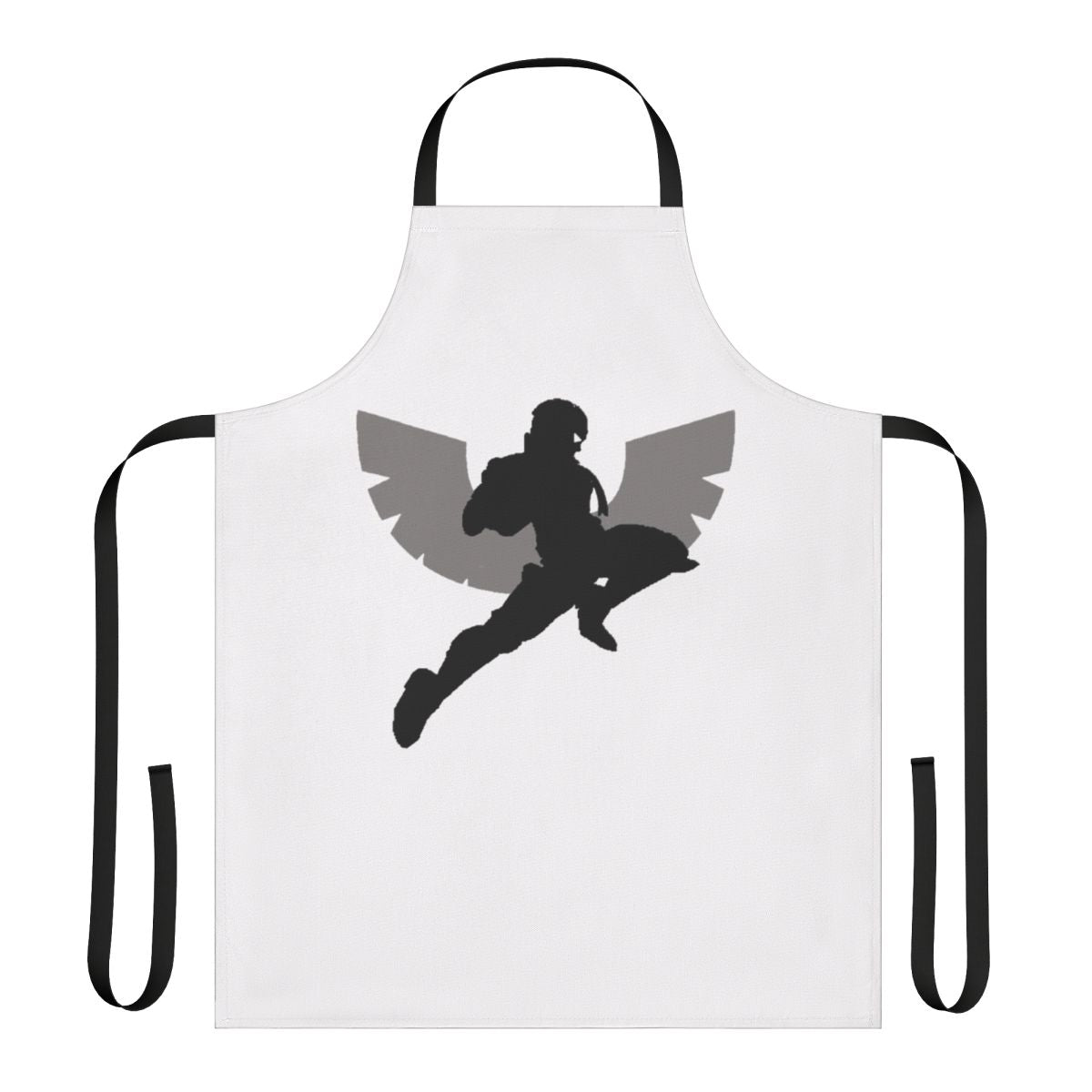 A stylized apron featuring the Captain Falcon logo from the Super Smash Bros video game series.