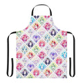 Houseki No Kuni inspired crystal-themed apron with intricate designs