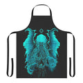 Cthulhu, the iconic mythical creature, featured in a bold digital illustration on a high-quality apron