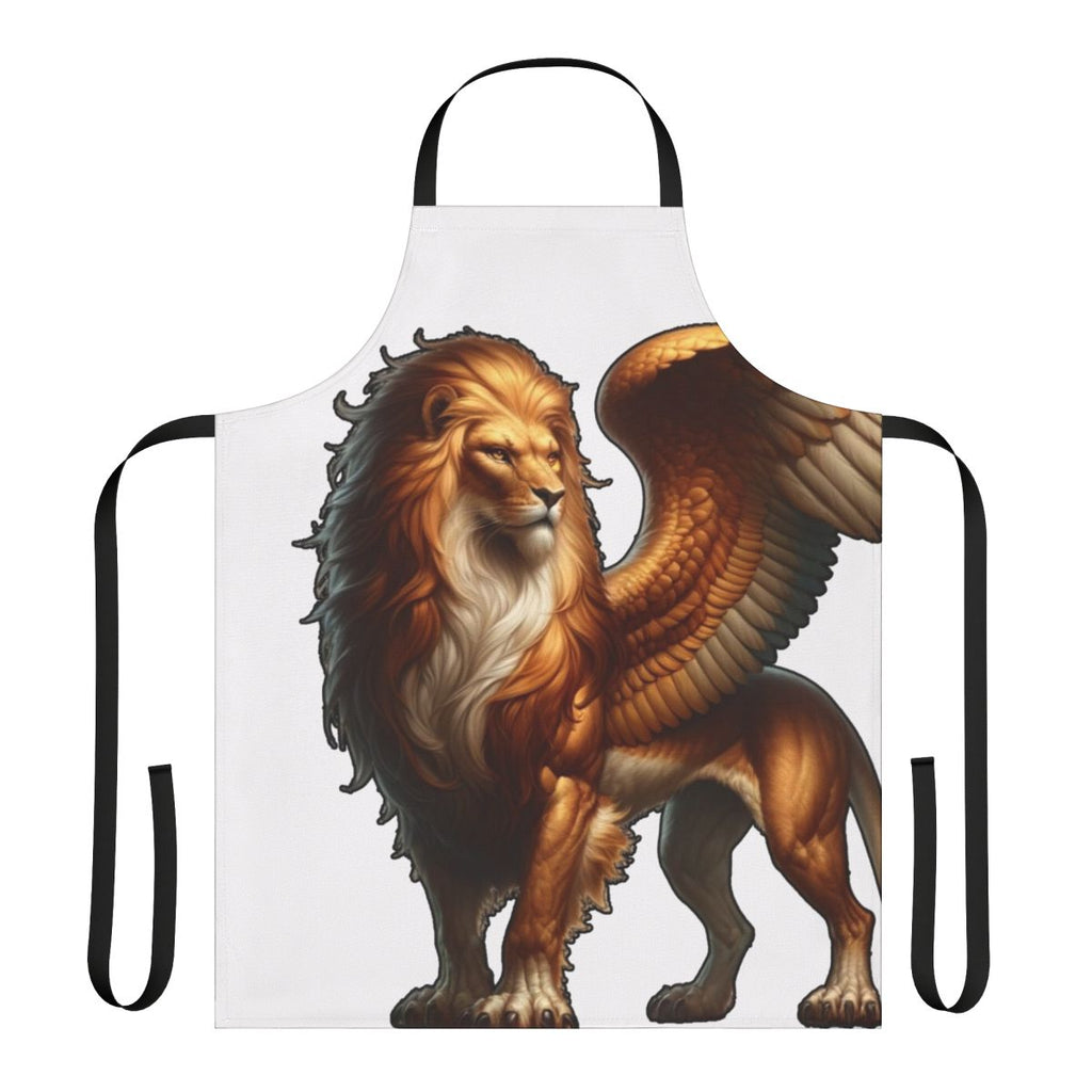 Grrrifin Apron featuring a majestic griffin, a legendary fantasy beast