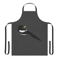 Magpie-themed apron featuring abstract, colorful, and beautiful legendary animal artwork
