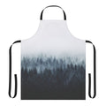 High and Low Apron with Scenic Forest Landscape